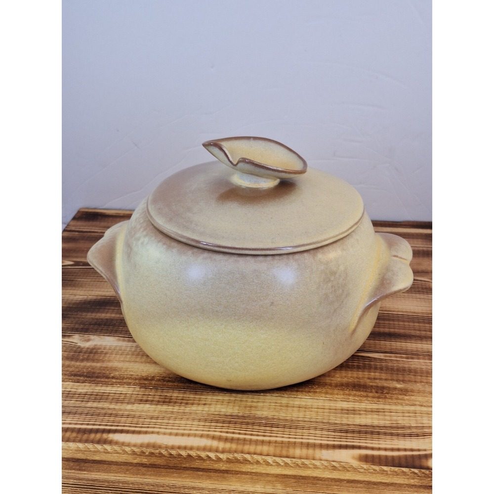 Frankoma Pottery,‎ Bean Pot with lid,  #4V